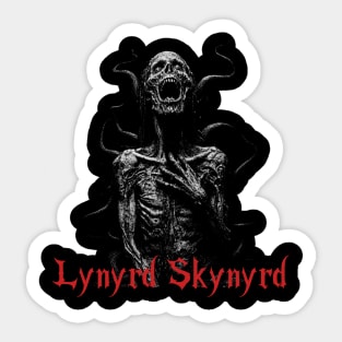 The Last for Skynyrd Sticker